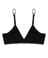 blk cotton basics soft bra