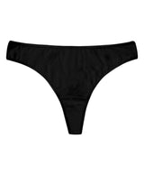 blk cotton basics hipster thong