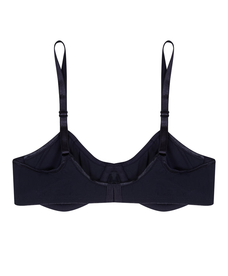 marine smooth tactel underwire bra