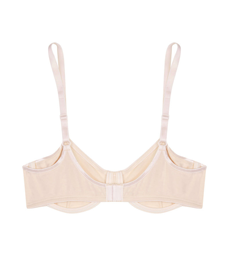 sea cotton basics underwire bra