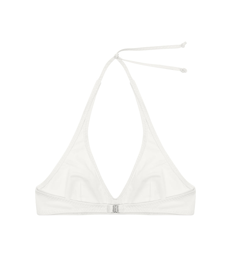 wht halterneck bikini top