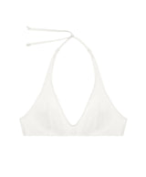 wht halterneck bikini top