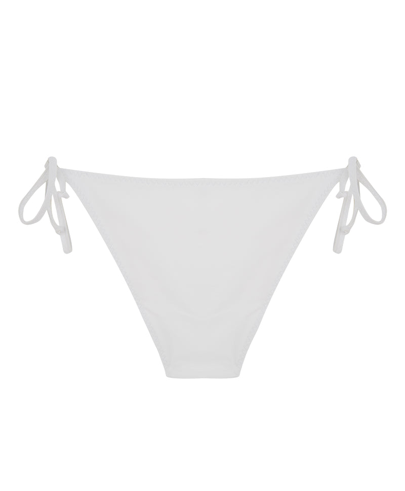 wht string bikini bottom